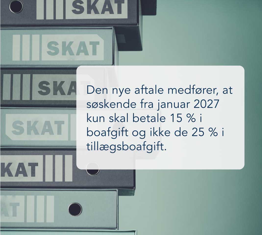 Ny politisk aftale vil sænke søskendes arveafgifter