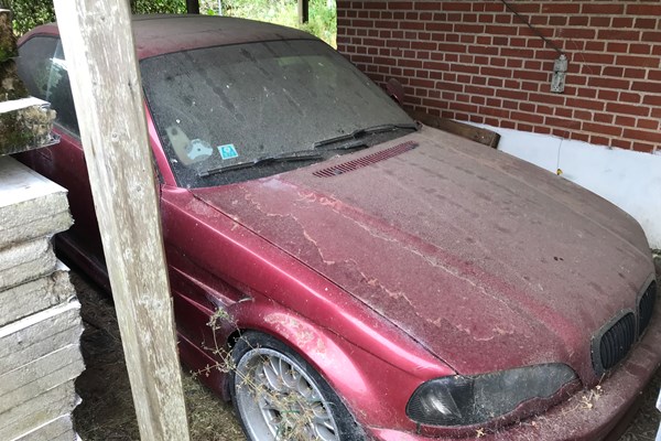 BMW med læderindtræk
